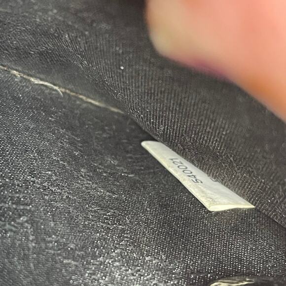 Stella McCartney fallabella black velvet python wallet - Picture 12 of 16